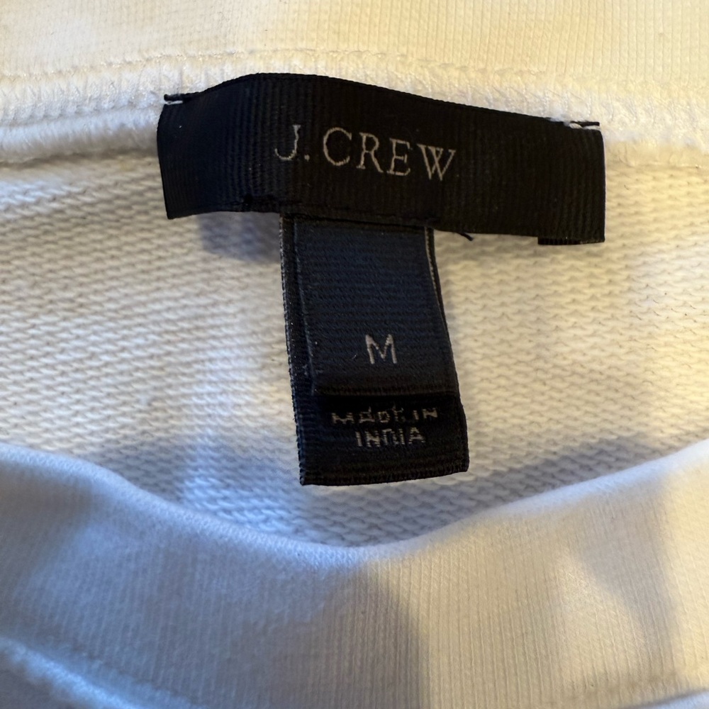 Women’s J. Crew White Knit Amour Top - Picture 8 of 14